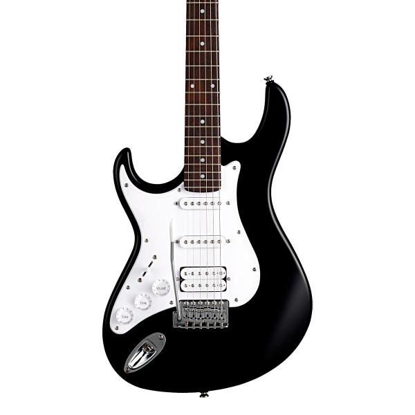 Imagem de Guitarra Canhota Stratocaster HSS Cort G110 LH BK Black