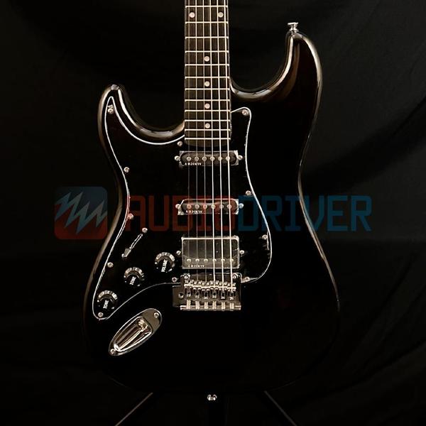 Imagem de Guitarra Canhoto Strato Humbucker Alnico PHX ST-H ALV Black