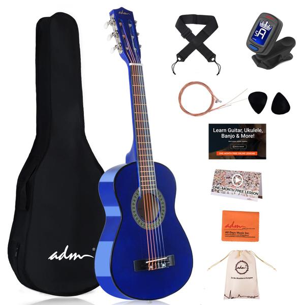 Imagem de Guitarra clássica acústica ADM Beginner 76cm Nylon Strings