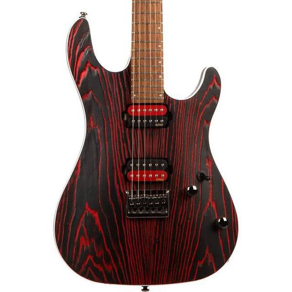 Imagem de Guitarra Cort KX300 ETCH EGR - Etched Black Red EBR