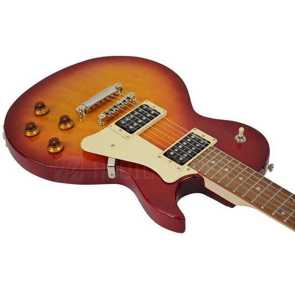 Imagem de Guitarra Cort Les Paul Cr100 Crs Cherry Red Sunburst Cr100