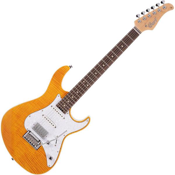 Imagem de Guitarra Elétrica 6 Cordas Cort G280 SEL AM G-280 Amber