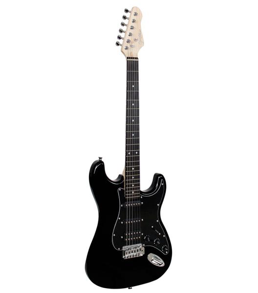 Imagem de Guitarra Elétrica Giannini G-101 Black com escudo Black