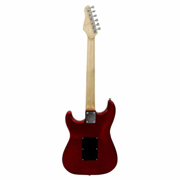 Imagem de Guitarra Elétrica Giannini G-102 Metallic Red com escudo Black (MR/BK)