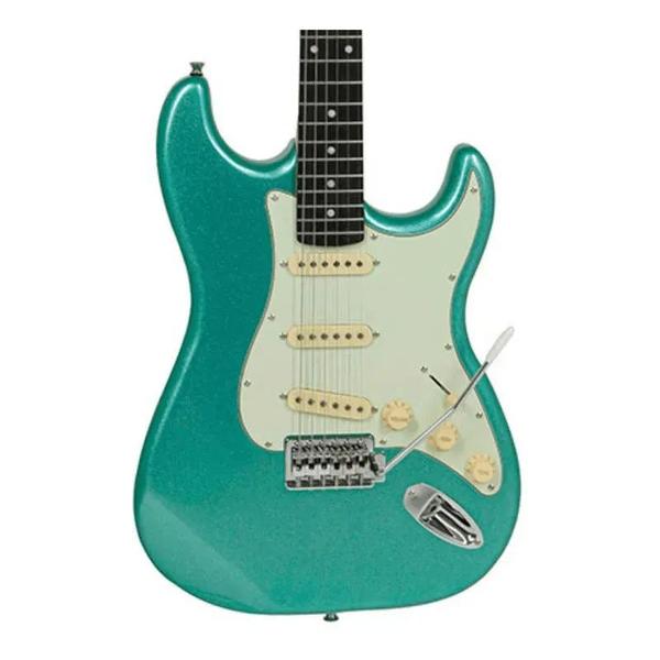 Imagem de Guitarra Elétrica  MSG Metálica Surf Green TG-500 - TAGIMA