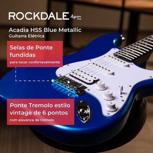 Imagem de Guitarra Elétrica Rockdale Stratocaster 6 Cordas Destro