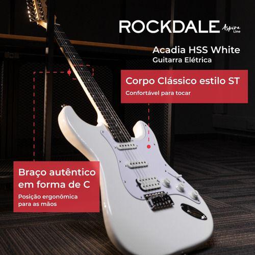 Imagem de Guitarra Elétrica Rockdale Stratocaster 6 Cordas Destro