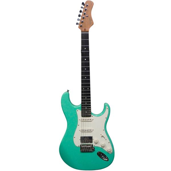 Imagem de Guitarra Eletrica Stratocaster Tagima T-640 Super Surf Green Escala Escura