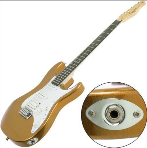 Imagem de Guitarra Elétrica Tagima Tg520 Mgy Metallic Gold Yellow