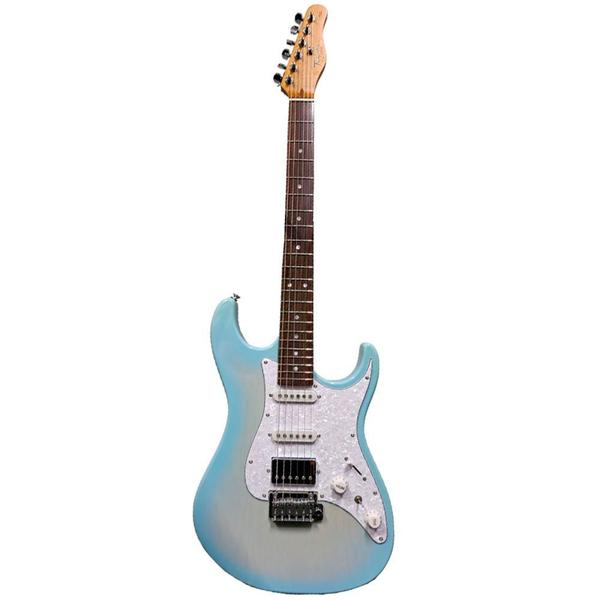 Imagem de Guitarra Eletrônica Lançamento 2024 Tagima Stella Oasis Ocean Blue RW + Acessórios