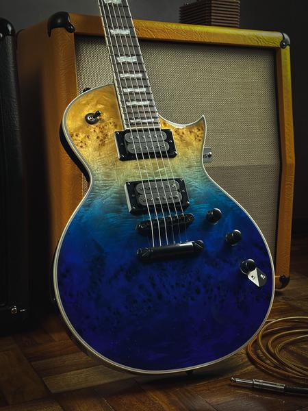 Imagem de Guitarra Esp Ltd Ec-1000 Burled - Blue Natural Fade W/Case