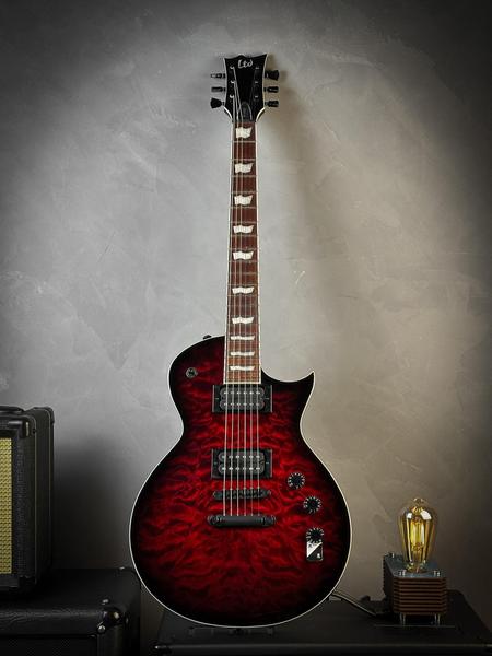 Imagem de Guitarra Esp Ltd Ec-256Qm - See Thru Black Cherry Sunburst