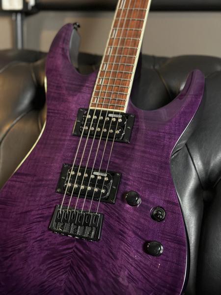 Imagem de Guitarra Esp Ltd H-200Fm Lh200Fmstp - See Thru Purple