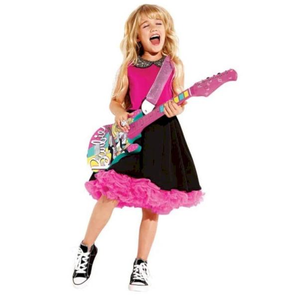 Imagem de Guitarra fabulosa infantil com mp3 player barbie fun