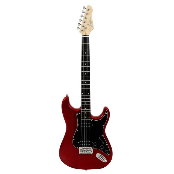 Imagem de Guitarra giannini g-102 mr/bk (ggx-1hh mr/bk) strato hh, escudo bk, cor mr