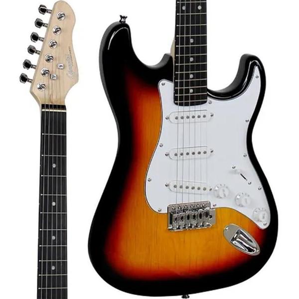 Imagem de Guitarra Giannini Strato 3 Single Ggx1s G100 3ts/wh