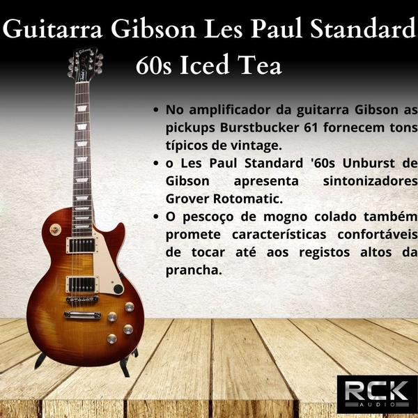 Imagem de Guitarra Gibson Les Paul Standard 60s Iced Tea