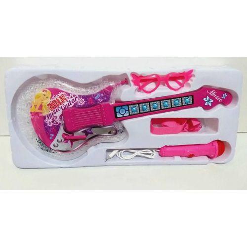 Imagem de Guitarra Girls Rock Infantil  Musical e muito divertido as meninas vai ama.