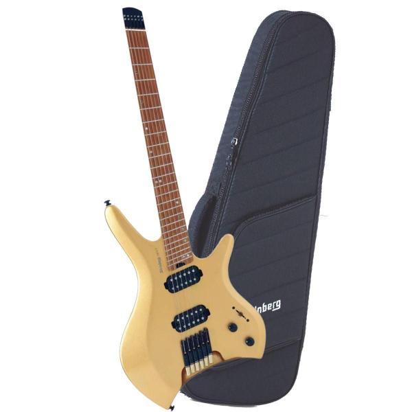 Imagem de Guitarra Headless Strinberg Next SHN6 Gold Com Bag