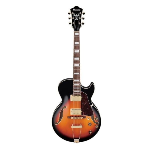 Imagem de Guitarra Ibanez AG75G Hollow Body Brown Sunburst