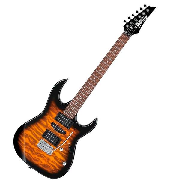 Imagem de Guitarra Ibanez GIO GRX70QA Sunburst SB