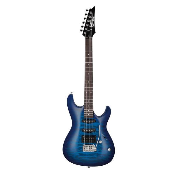 Imagem de Guitarra Ibanez GSA60QA Transparent Blue Burst + Encordoamento