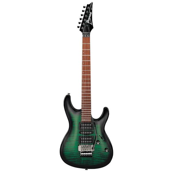 Imagem de Guitarra Ibanez Kiko SP3 Kiko Loureiro Signature Transparent Emerald Burst TEB