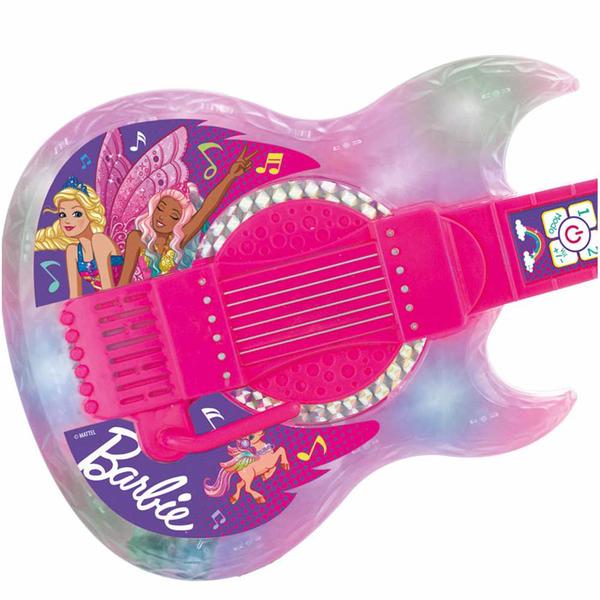 Imagem de Guitarra Infantil com Função MP3 - Barbie Dreamtopia - Fun Divirta-se