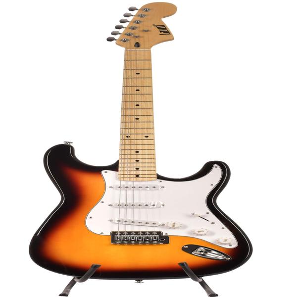 Imagem de Guitarra Land Stratocaster Sunburst L-S1 3Ts+Suporte De Chão