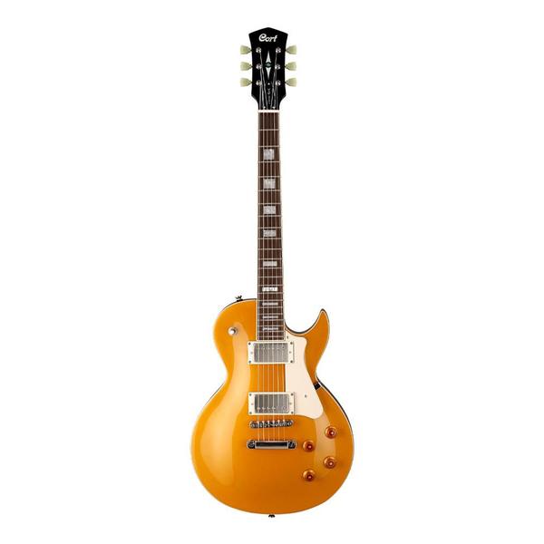 Imagem de Guitarra Les Paul Cort Classic Rock CR 200 GT Gold Top Dourada