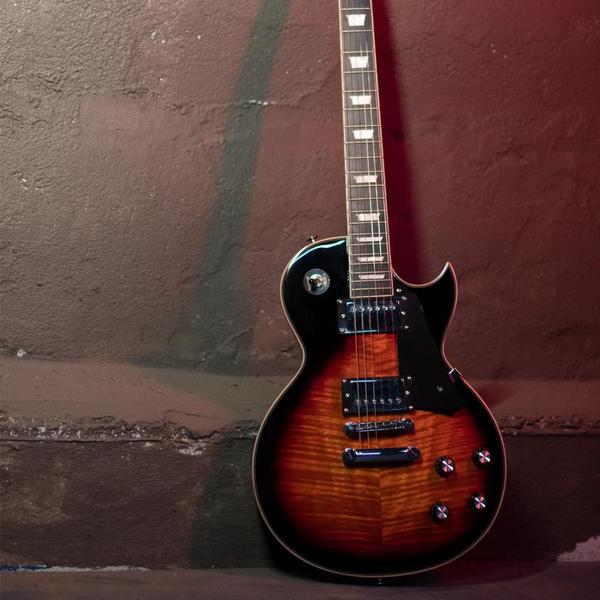 Imagem de Guitarra Les Paul PHX LP-5 Studio Flamemaple 3 Tom Sunburst
