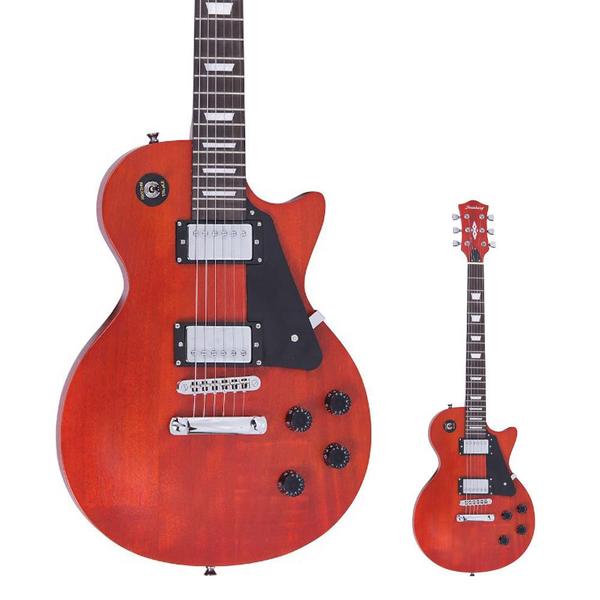 Imagem de Guitarra Les Paul Strinberg LPS260 MGS  Mahogany Sólido Satin Fosca Com Escudo Preto e 2 Humbucker