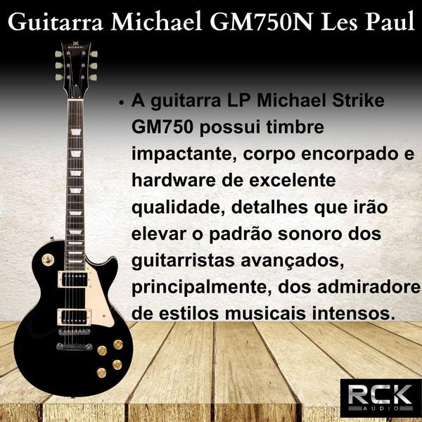 Imagem de Guitarra Michael GM750N Les Paul