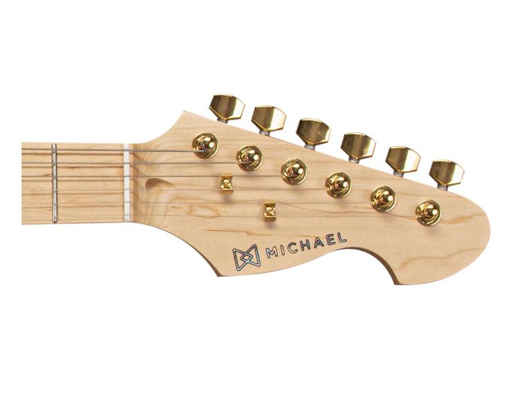 Imagem de Guitarra michael strato royale gms 425 cmb caramel sunburst