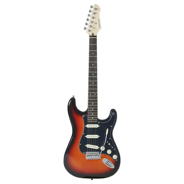 Imagem de Guitarra Rockwave RW50 SB Strato SSS Sunburst