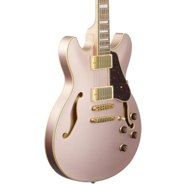 Imagem de Guitarra Semi-Acústica Ibanez As73G Rgf Rose Gold Metallic