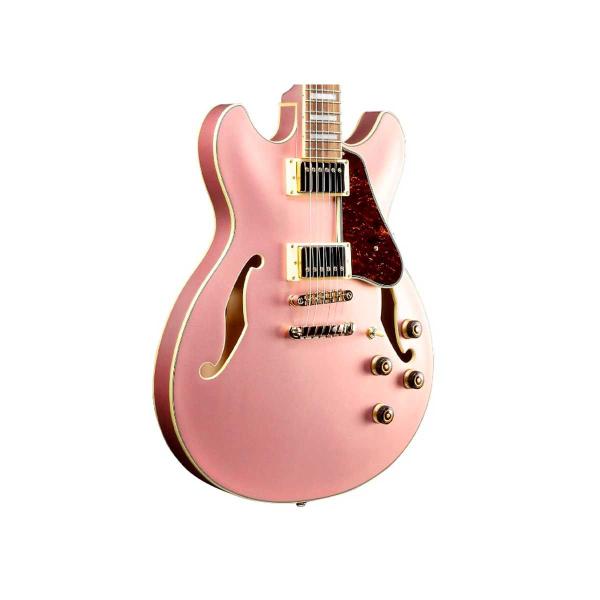 Imagem de Guitarra Semi Acústica Ibanez AS73G Rose Gold Flat