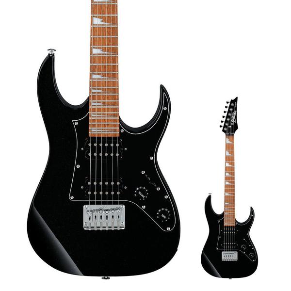 Imagem de Guitarra Short Scale Super Strato Ibanez miKro GRGM21 Black