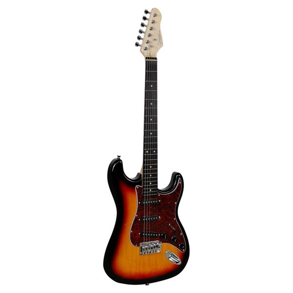 Imagem de Guitarra Strato Giannini G100 3 Tone Sunburst com Escudo TT