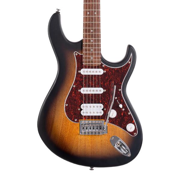 Imagem de Guitarra Strato HSS Cort G110 Open Pore Sunburst