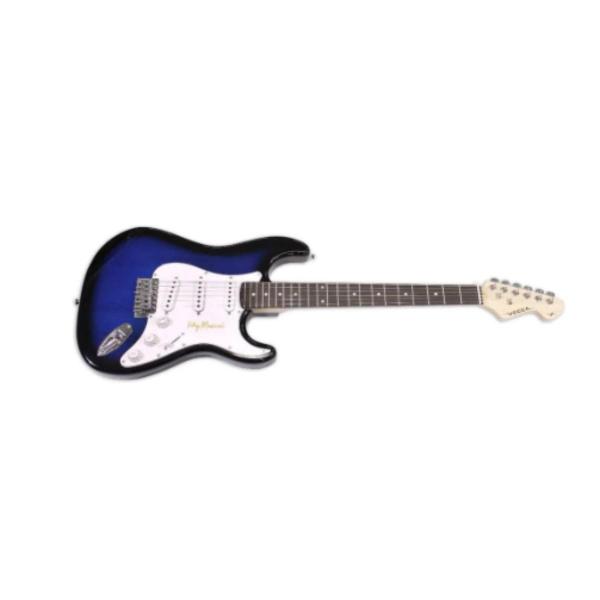 Imagem de Guitarra Strato Vogga Azul Escudo Branco VCG120N YS
