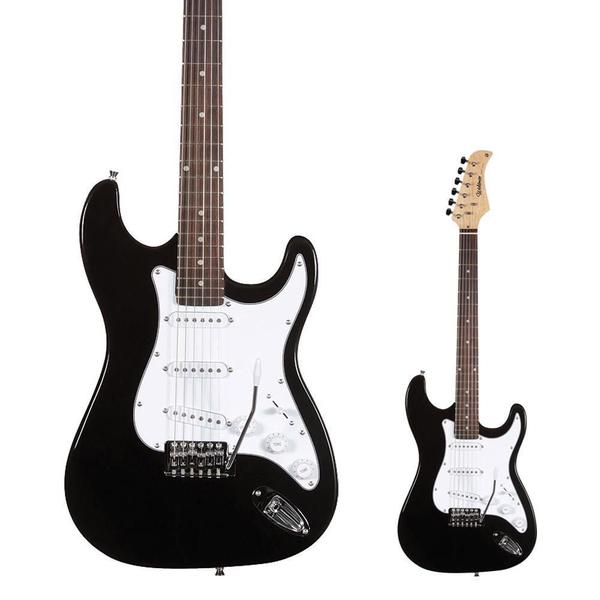 Imagem de Guitarra Strato Waldman ST111 BK 3 Captadores Single Black