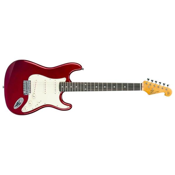 Imagem de Guitarra Stratocaster SX SST62 Car Vermelho Vintage com Bag