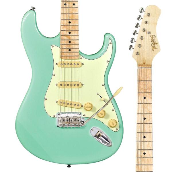 Imagem de Guitarra Stratocaster Tagima Classic Maple T-635 Surf Green