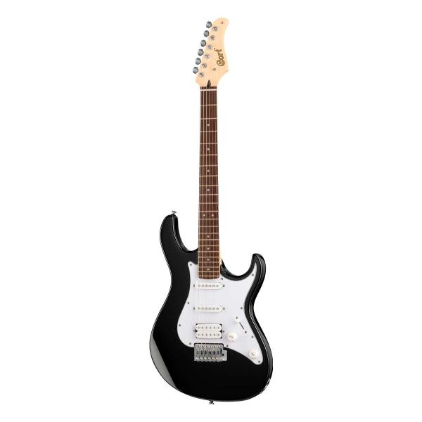 Imagem de Guitarra Stratocaster Tarraxas Trava Cort G200 BLK