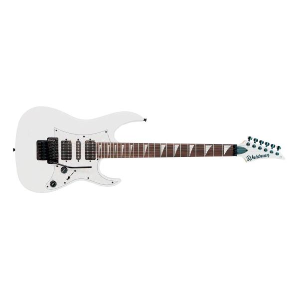 Imagem de Guitarra Super Strato HSH Floyd Rose Waldman WIG350 WH White