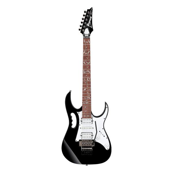 Imagem de Guitarra Super Strato Steve Vai Ibanez JEMJR BK Black