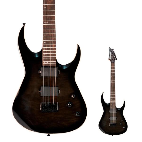 Imagem de Guitarra Super Strato Waldman WIG520 TBK Transparent Black