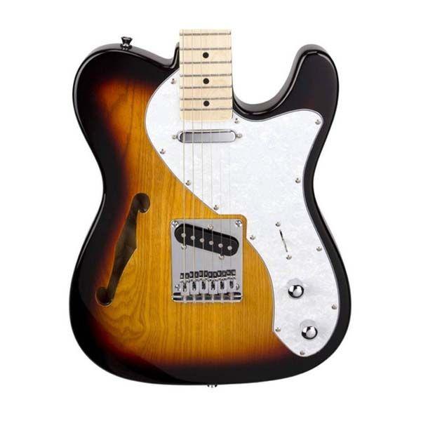 Imagem de Guitarra SX TL Vintage Thinline Hollow Body ASH 3TS