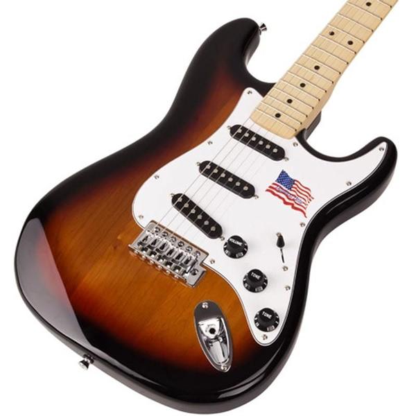 Imagem de Guitarra SX Vintage American Alder Sunburst SST 3TS Strato
